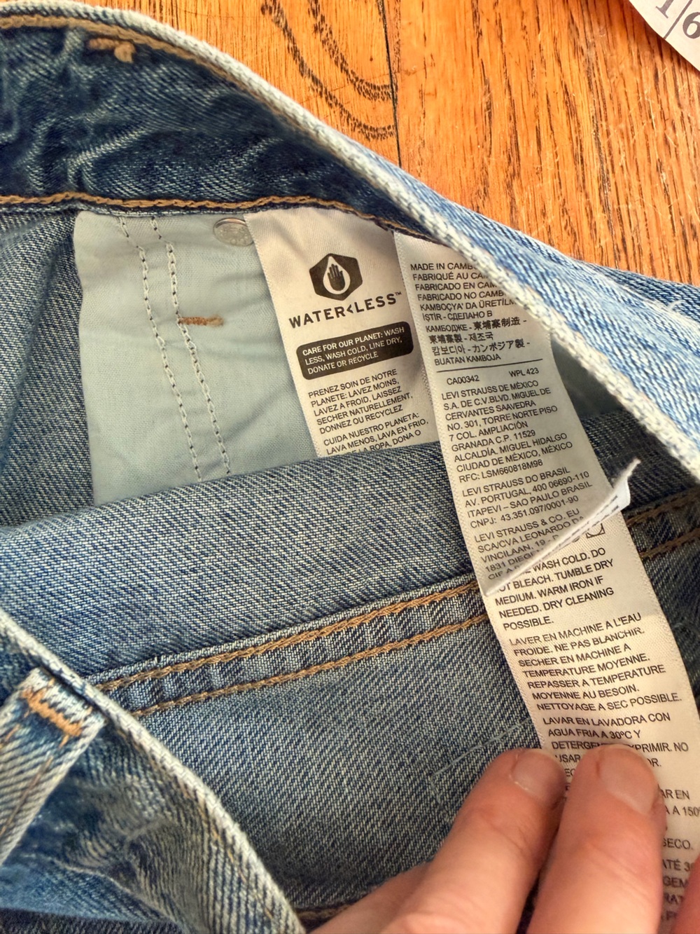 Levi's baggy dad jeans size 27 - Picture 5 of 15